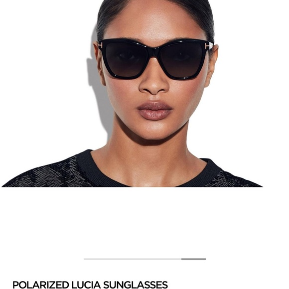 Tom Ford Black and Gold Women\'s Sunglasses